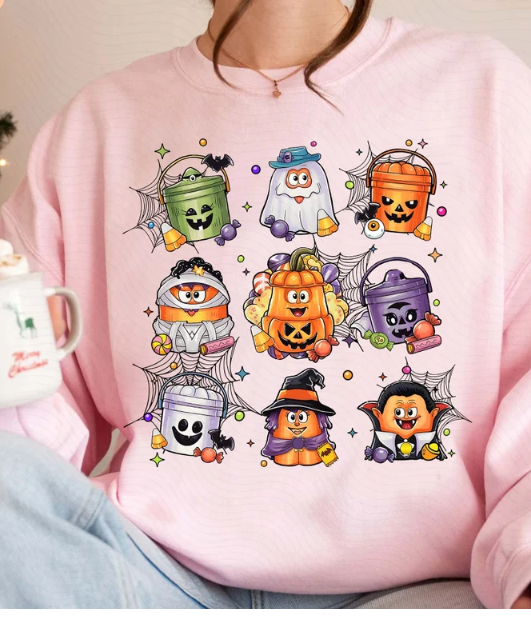 Chicken Nugget Halloween DTF Transfer