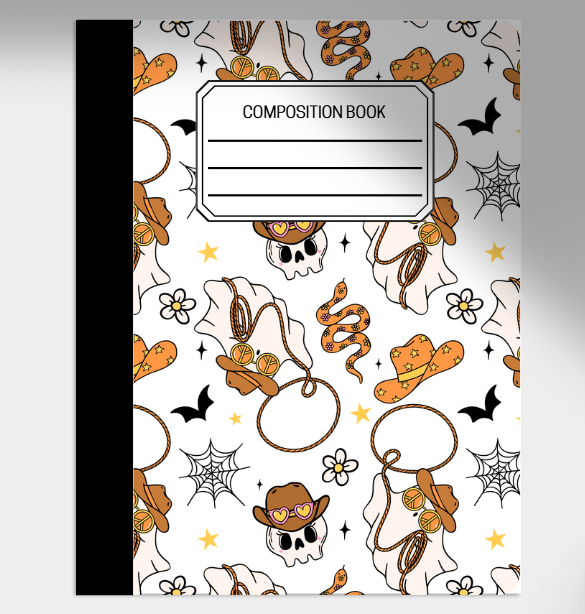 Western Ghost Notebook or Print do It yourself