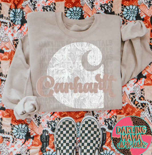 Camo car DTF Transfer