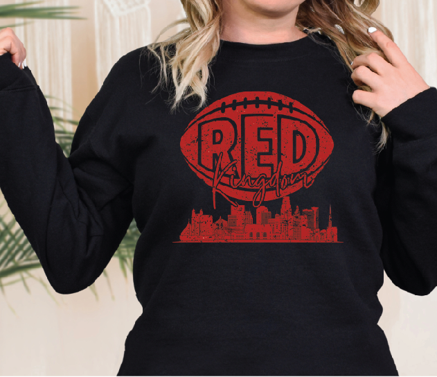 RED Kansas City Football DTF Transfer