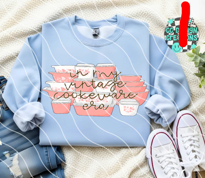 Grandmas Kitchen dishes DTF Transfer