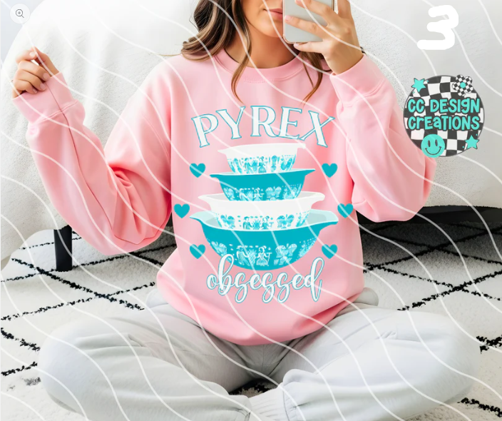 Grandmas Kitchen dishes DTF Transfer