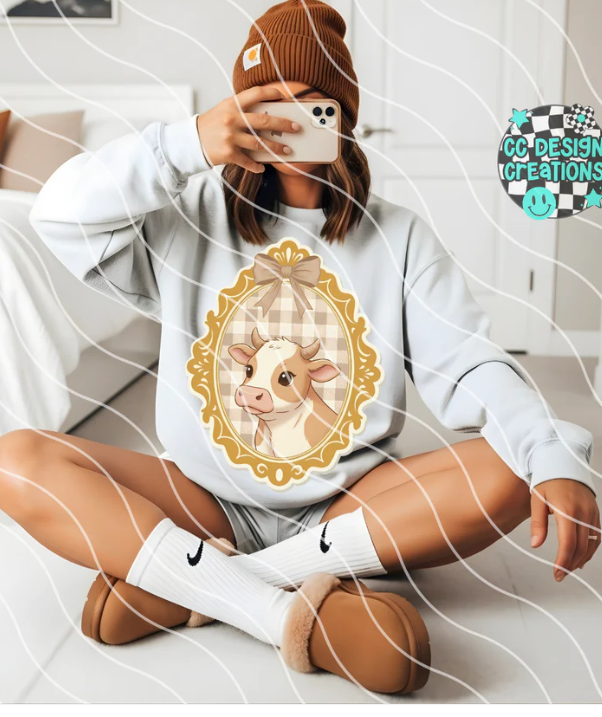 Framed wild life DTF Transfer