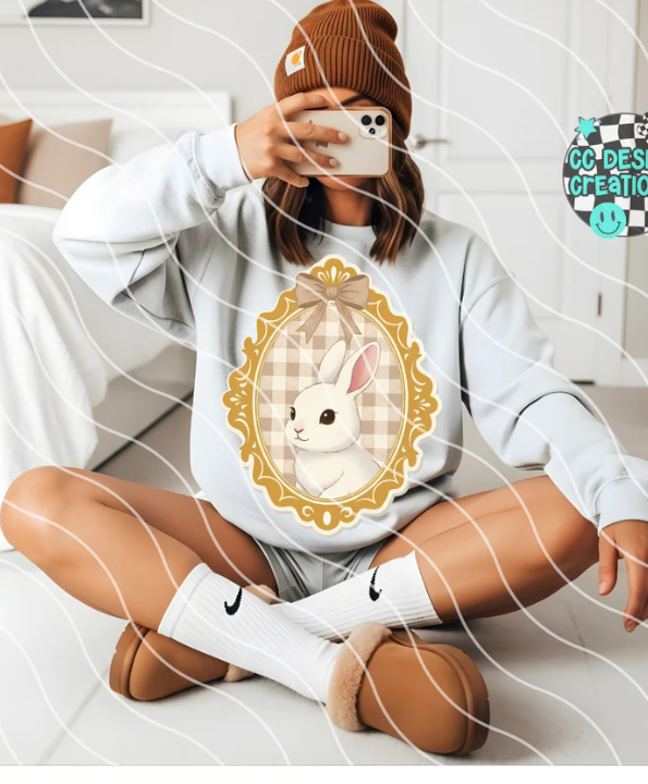 Framed wild life DTF Transfer