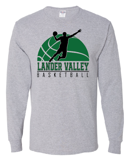 Lander Valley Boys Basketball T-shirt, Hoodie, or Long Sleeve T-Shirt