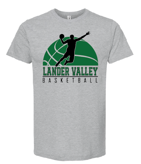 Lander Valley Boys Basketball T-shirt, Hoodie, or Long Sleeve T-Shirt
