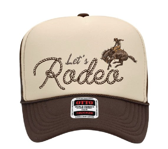 Let's Rodeo Trucker Hat