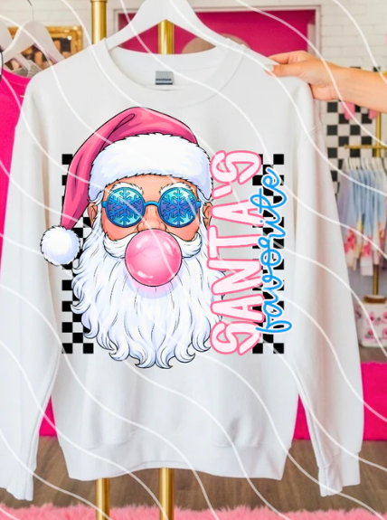 Santa's Favorite DTF Transfer