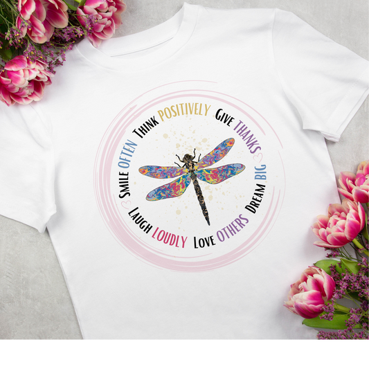 DRAGONFLY INSPIRATIONAL SAYINGS Transfer