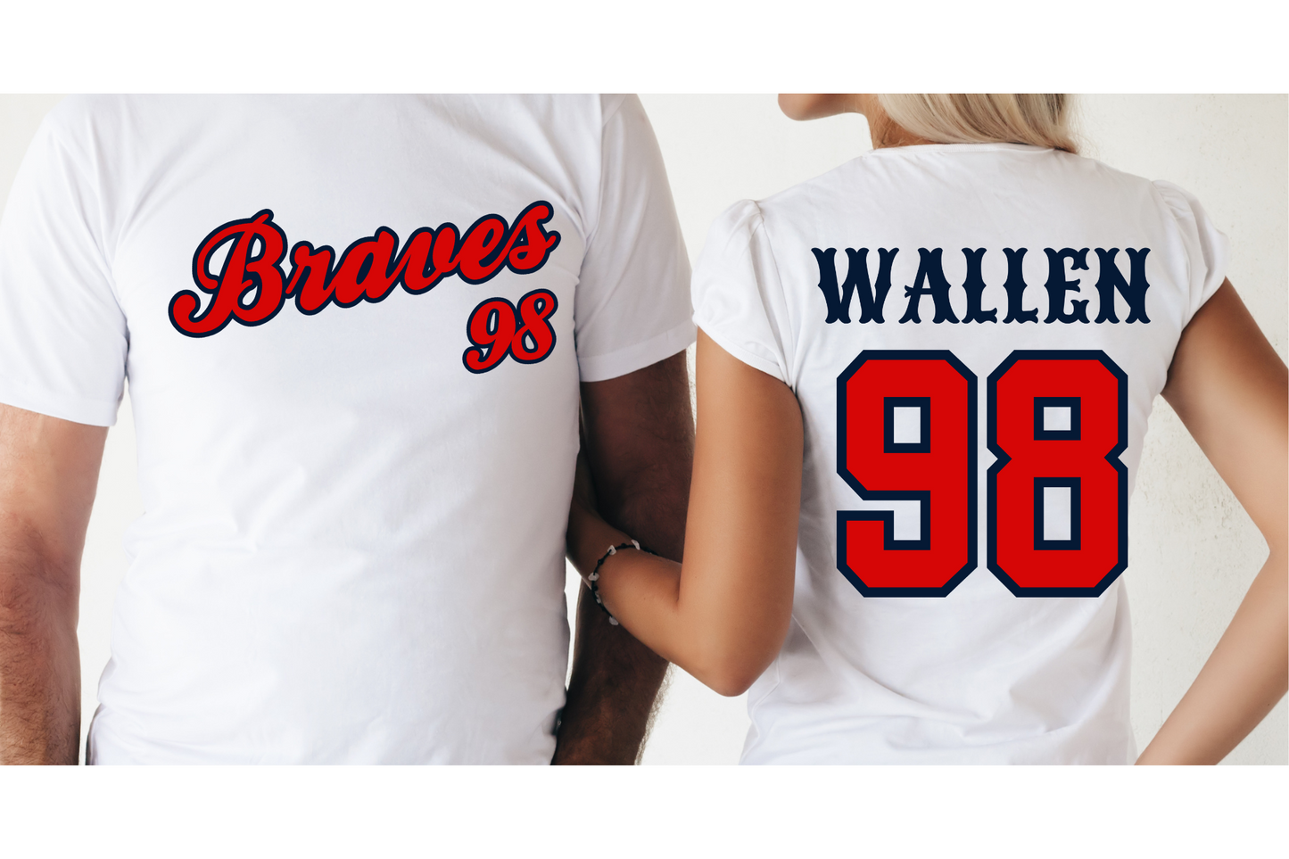 98 Braves Wallen Country Music Sayings DTF Transfer