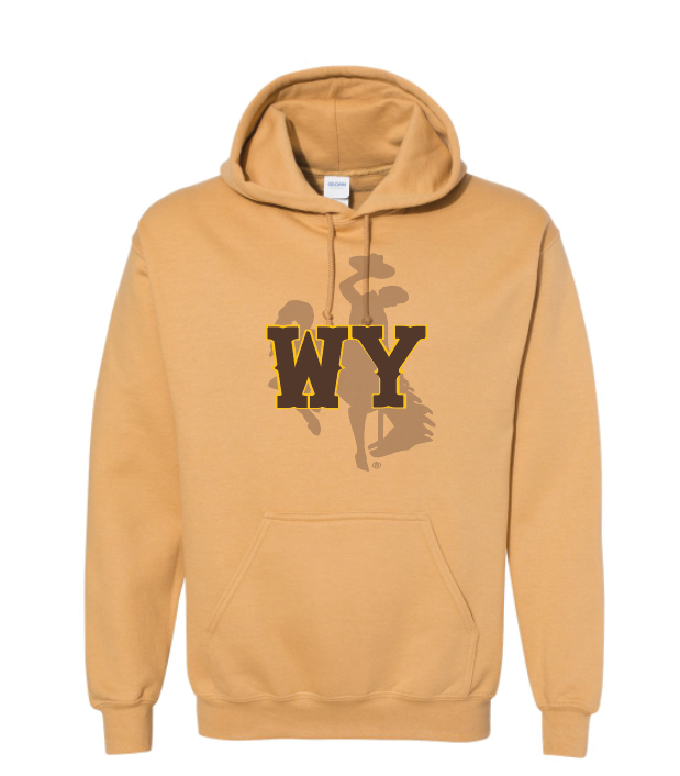 WY Faded horse Hoodie