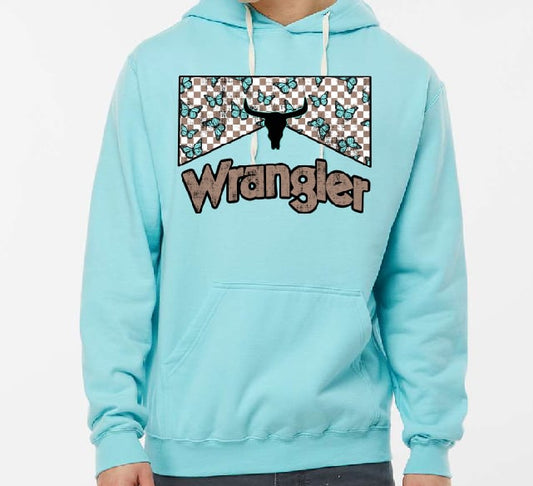 Western butterfly print design DTF Transfer