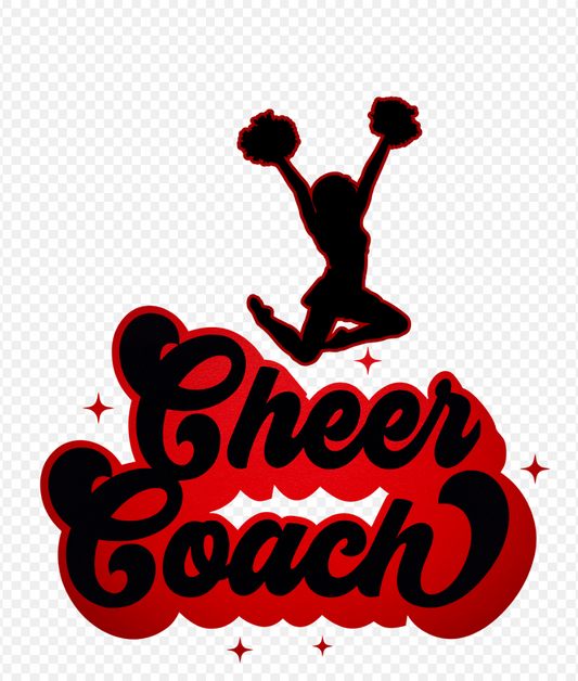 Cheer Coach DTF/Sublimation Transfer