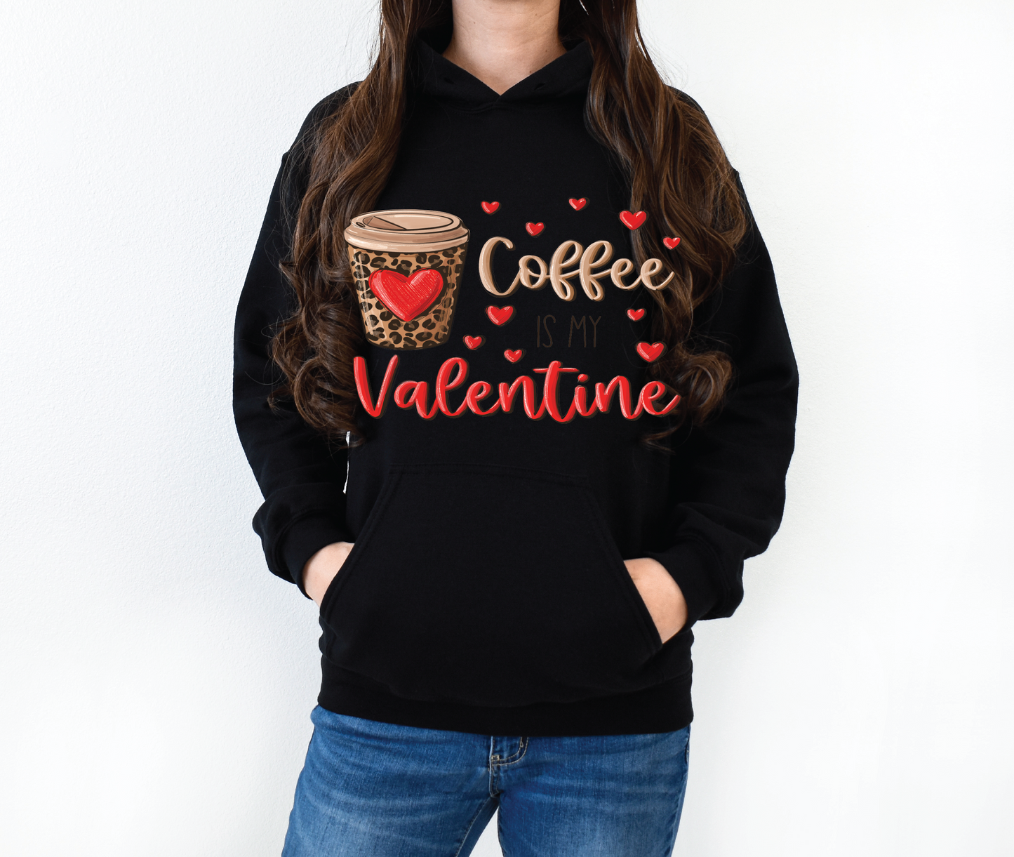 Coffee is my Valentine DTF print - Burning Presses