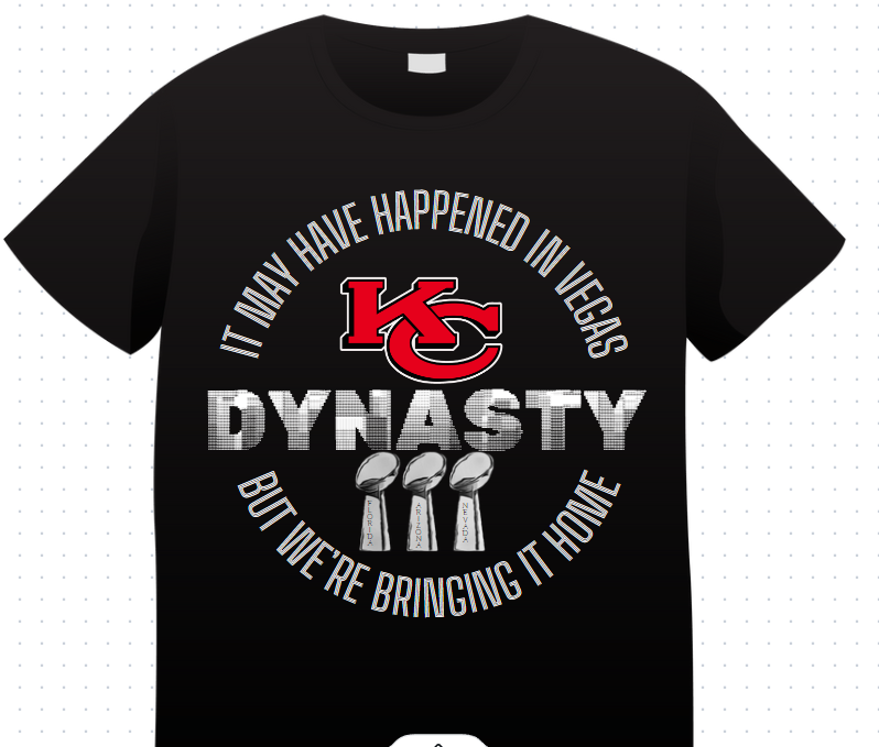 H1213 Kansas City Dynasty DTF/Sublimation Transfer