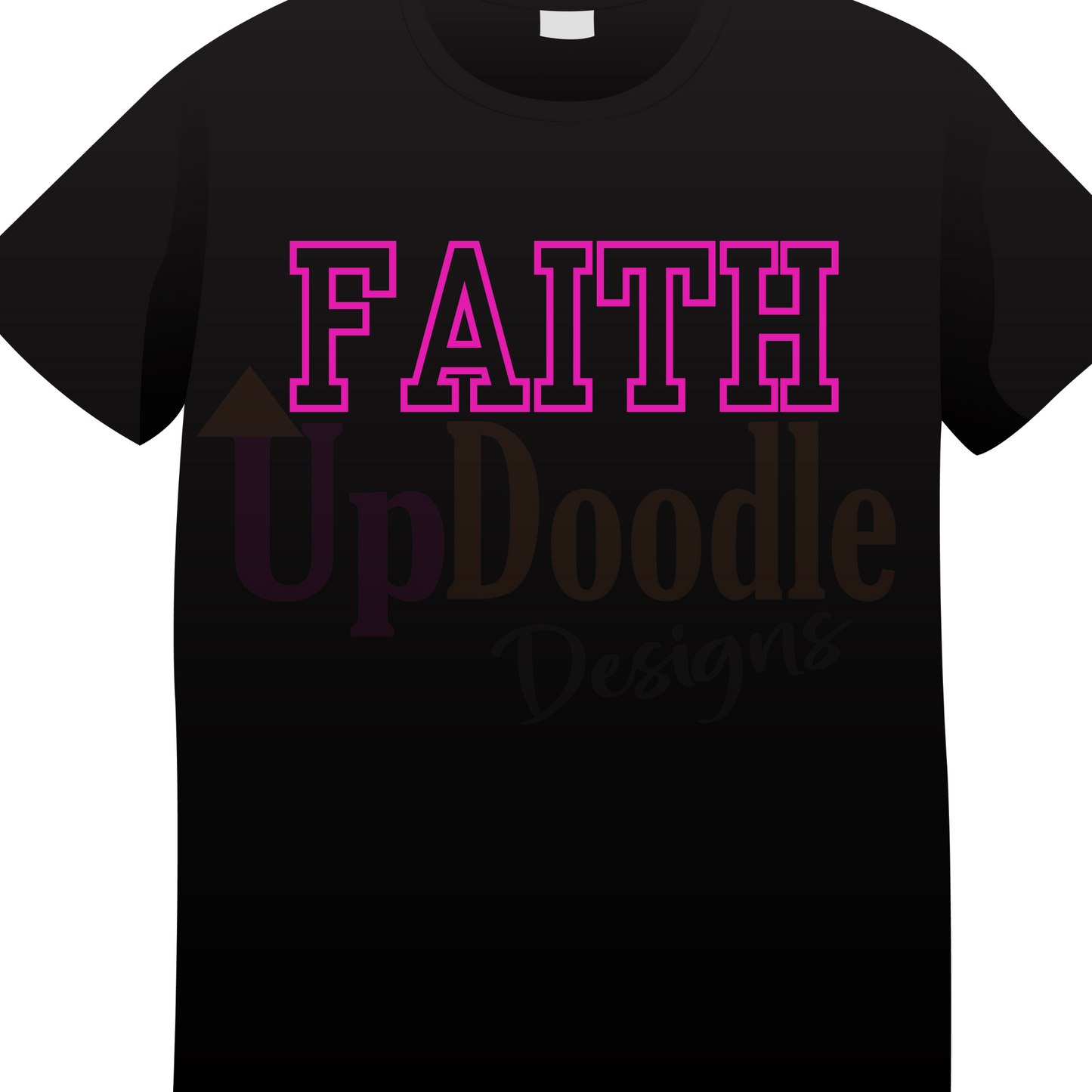 998 Faith in pink DTF/Sublimation Transfer