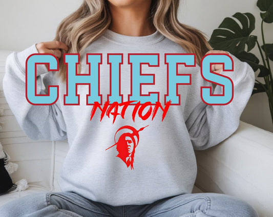 Varsity Chiefs Nation Crewneck