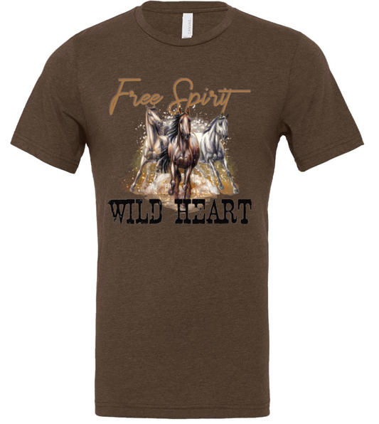 Free Spirit Wild Heart DTF transfers