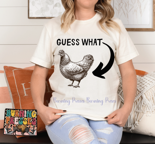 994 Guess What Chicken Butt DTF/Sublimation Transfer