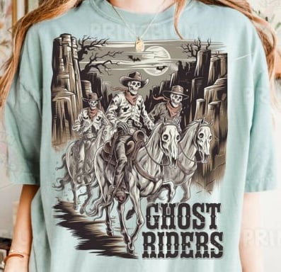 Ghost Riders DTF Transfer