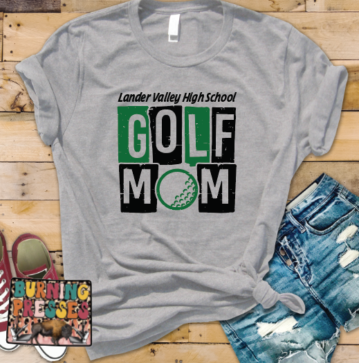 LVHS Golf Mom Crewneck or T-shirt