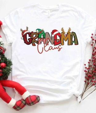 Grandma Claus DTF transfers