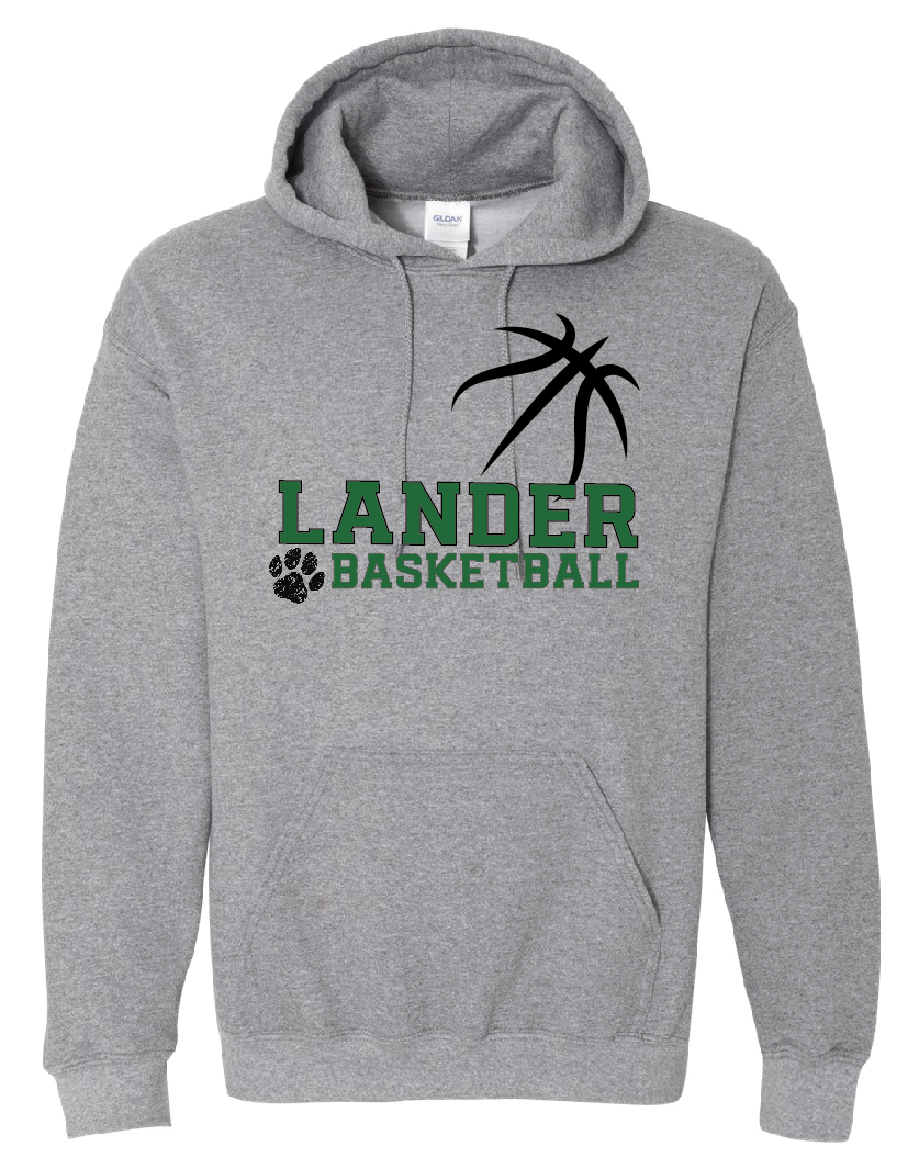 Lander Basketball Hoodie, Long sleeve t-shirt, or short sleeve t-shirt