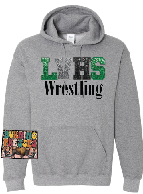 LVHS Wrestling Hoodie or T-Shirt