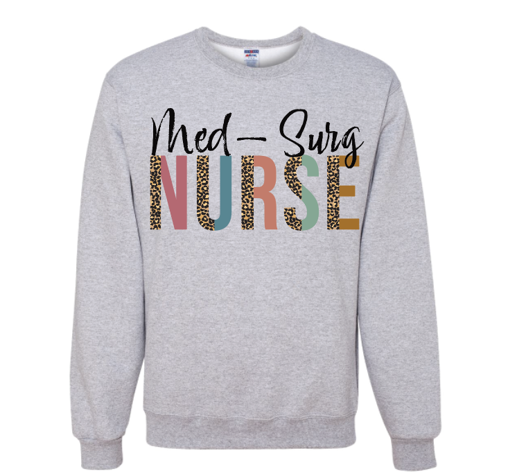 Med-Surg Nurse or we can customize Nurse type DTF Transfer