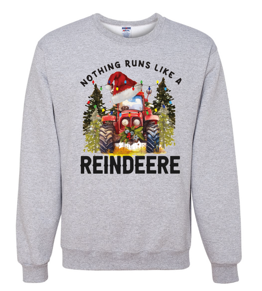 Nothing Runs Like a Reindeer DTF transfers