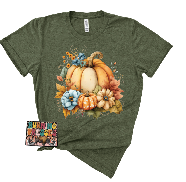 1876 Fall Pumpkin Scene DTF/Sublimation Transfer