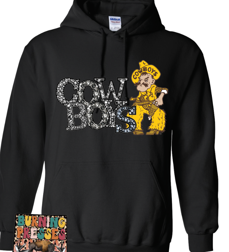 Rhinestone Cowboys with Pistol Pete Hoodie