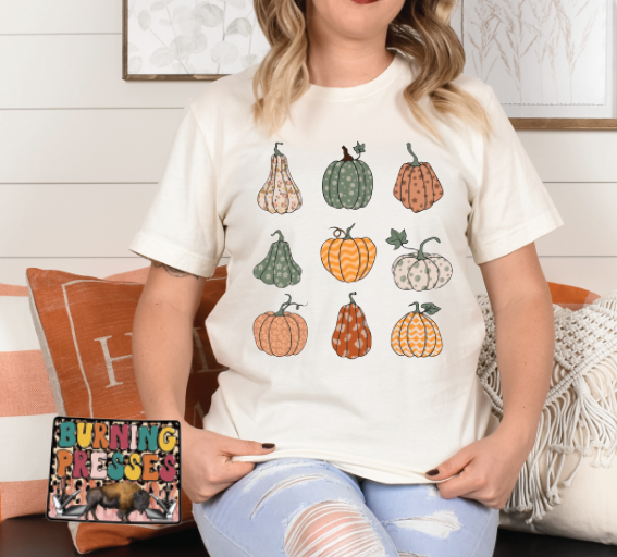 1879 Small Pumpkins DTF/Sublimation Transfer