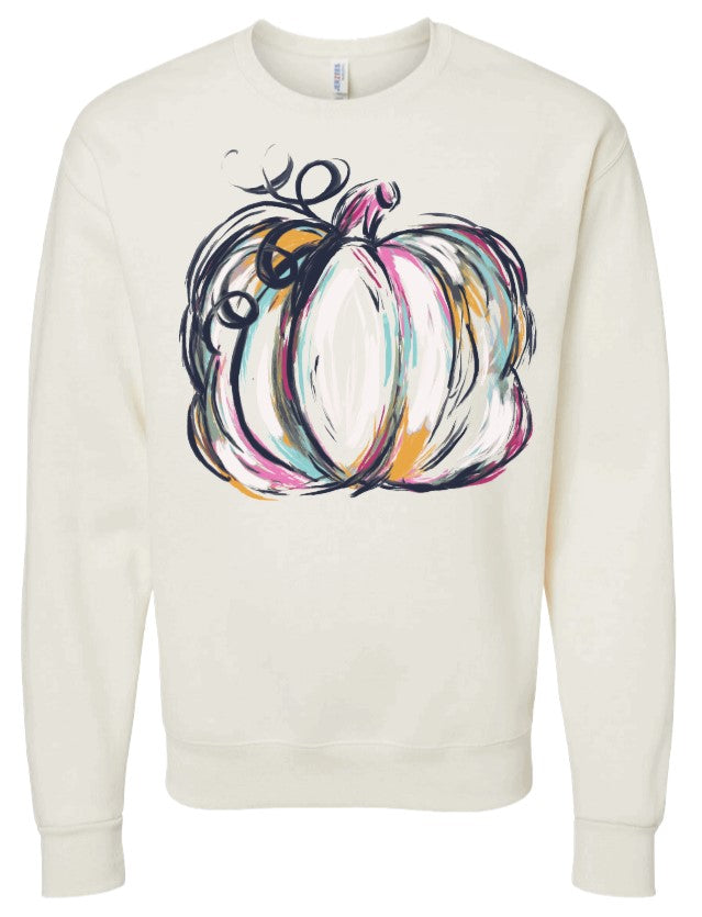 Water Color Pumpkin DTF transfers