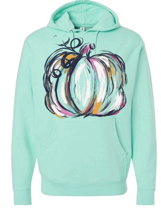 Water Color Pumpkin DTF transfers