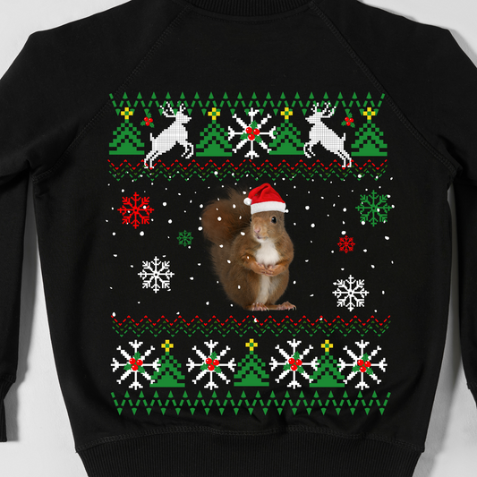 UGLY SQUIRREL SWEATER CHRISTMAS DESIGN  DTF transfers