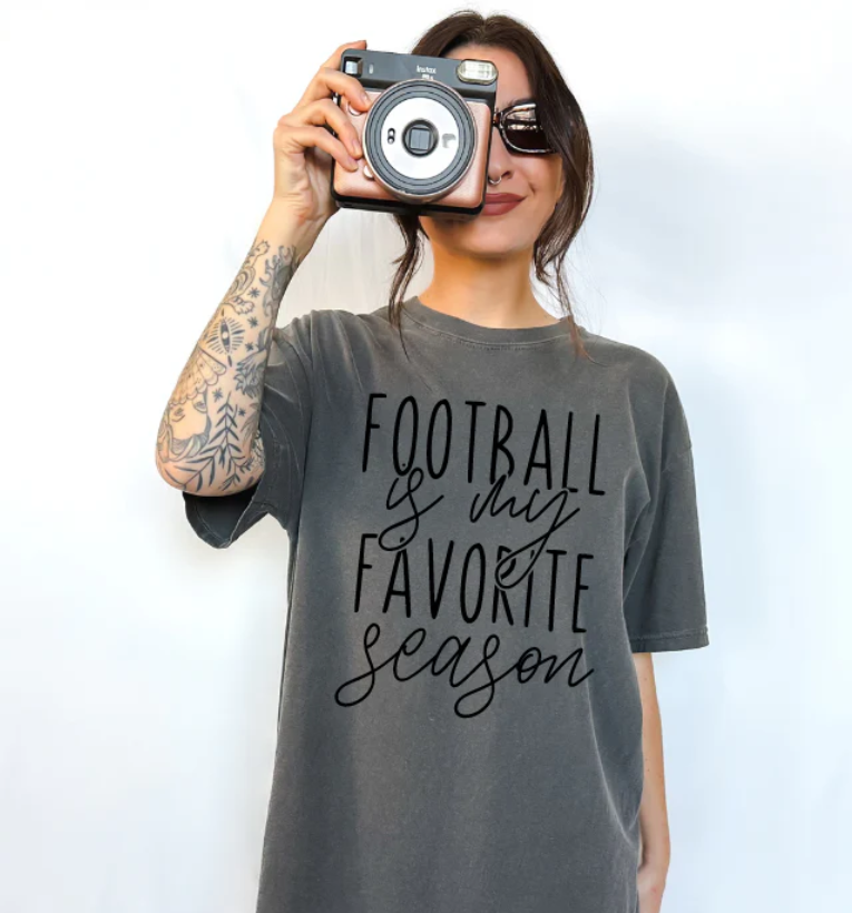 SS118 Football is my Favorite Season Screen Print