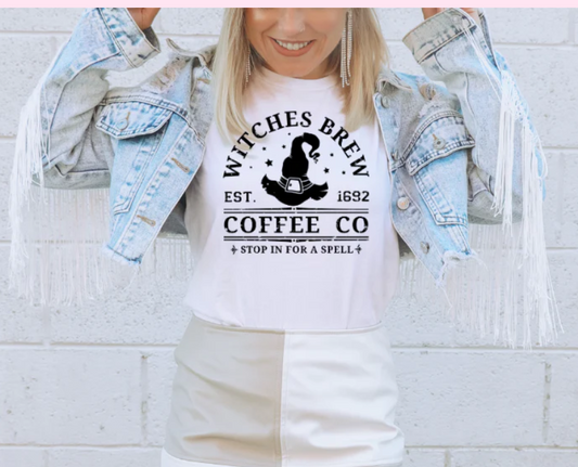 SS125 Witches Brew Coffee Co Screen Print