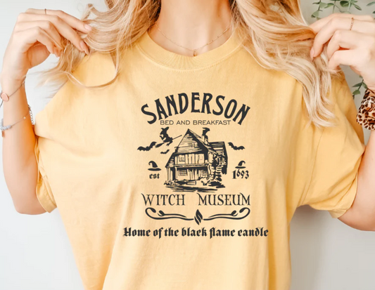 SS130 Sanderson Witch Museum Screen Print