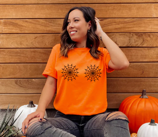 SS167 Spiderwebs Screen Print