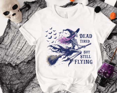 1898 Dead Tired but still flying DTF/Sublimation Transfer