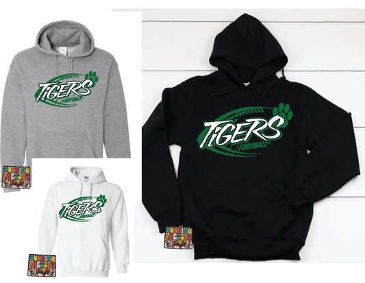 LVHS Tigers Football Hoodie or T-Shirt