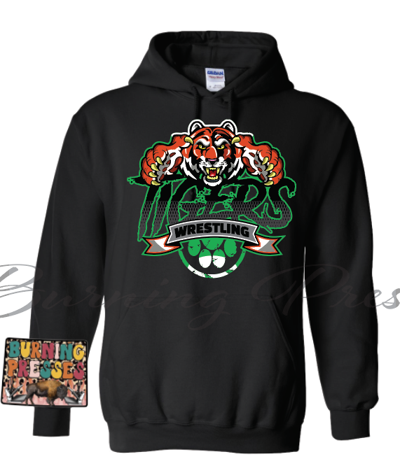 Tigers Wrestling Hoodie or T-shirt