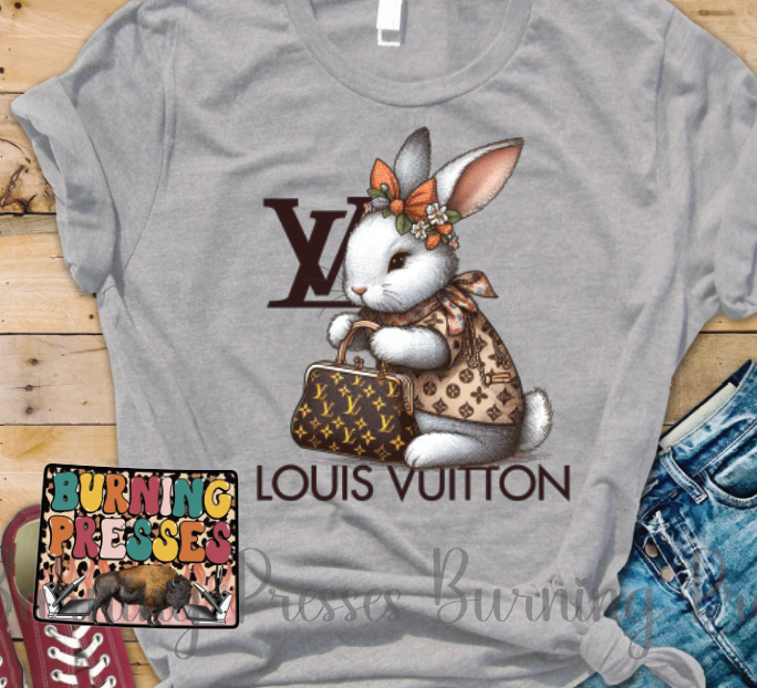 L7 Easter Bunny with Purse DTF/Sublimation Transfer