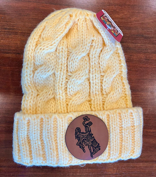 Wyoming Yellow Beanie