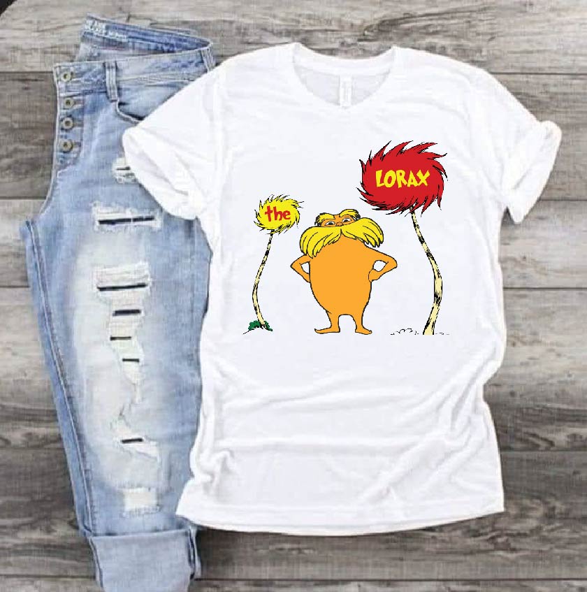 The Lorax Dr Seuss DTF Print-Burning Presses