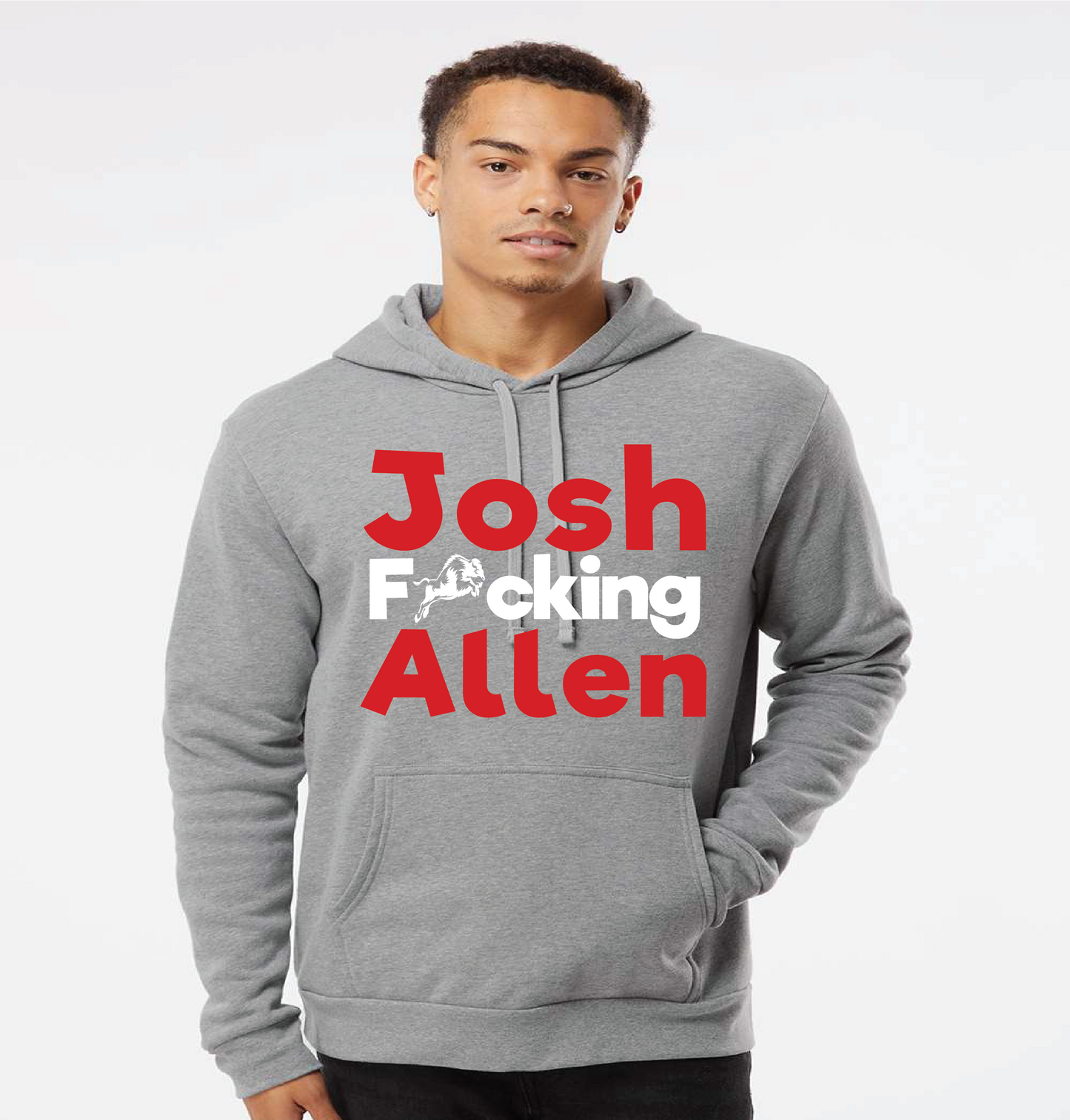 Josh Allen Football DTF Print-Burning Presses