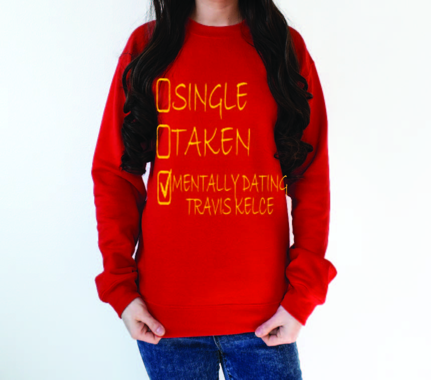 Mentally dating Travie Kelce DTF print-Burning Presses