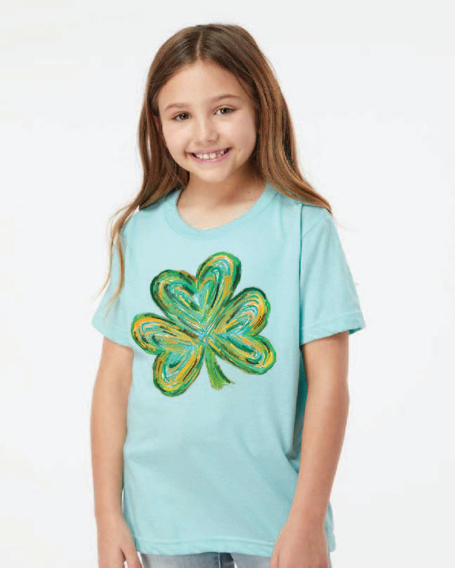 Water Color Clover St. Patricks Day DTF Print-Burning Presses