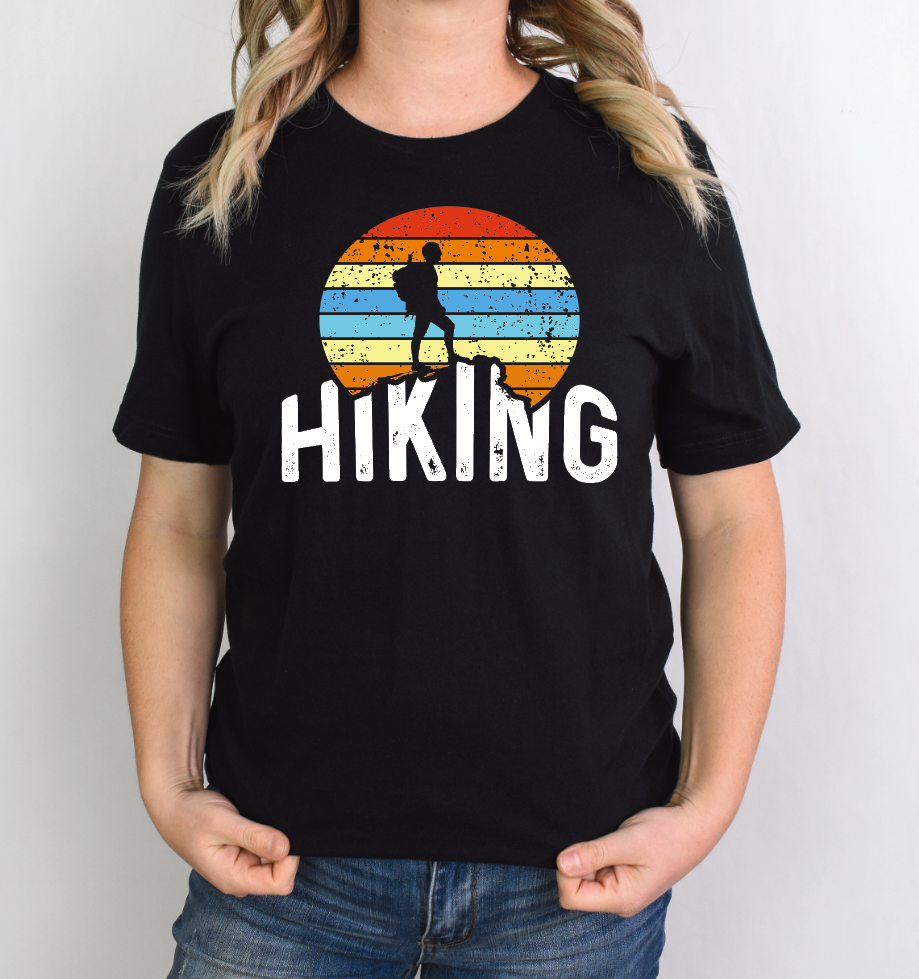 Hiking DTF Print